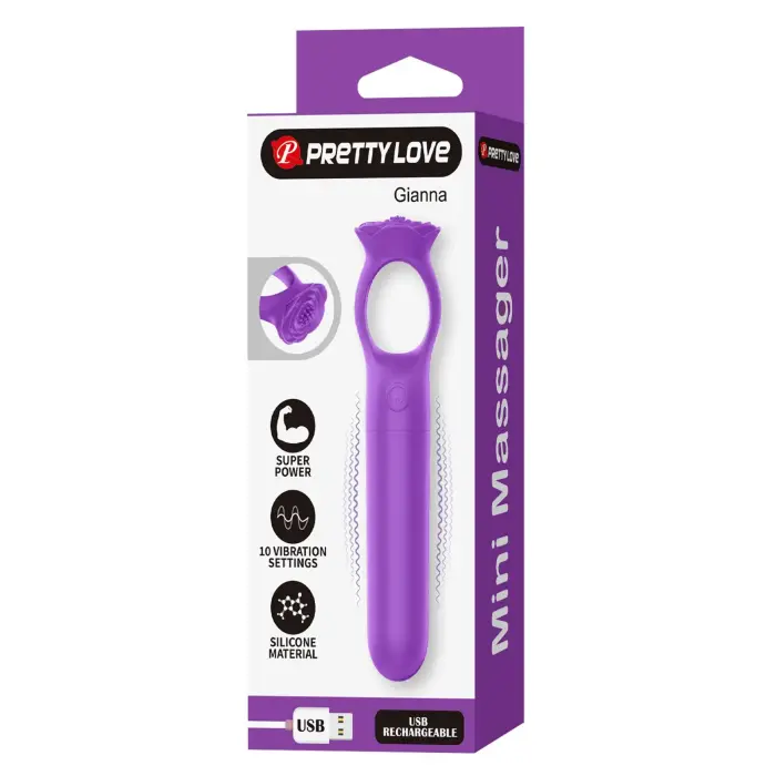 Pretty Love Gianna mini vibrators – 7 cm (2.75″) – rozā Foto 10