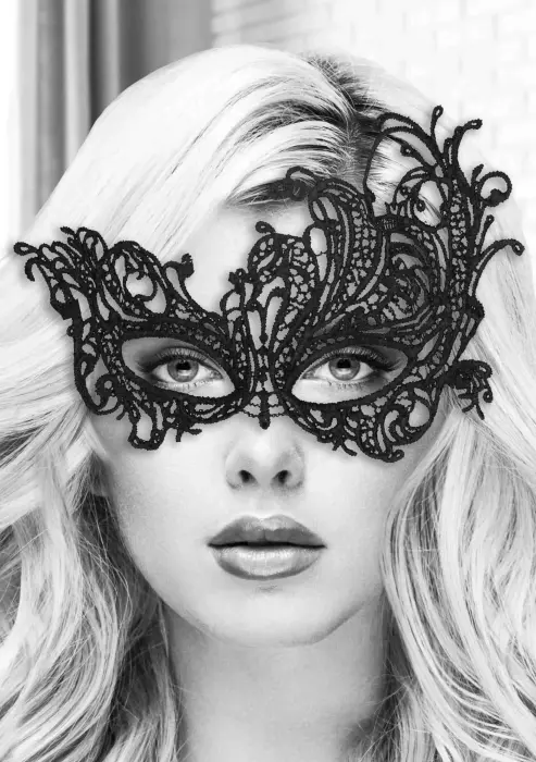 Lace Eye-Mask - Royal Foto 5