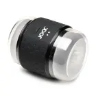 JOCK Vibrating Double Stroker – 23+ cm – Black — Photo 3