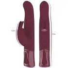 Rotējošs biezs truša vibrators – violets — Foto 7