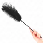 KINK Ostrich Feather Sensory Duster 19 cm – Elegant Black Accessory — Photo 4
