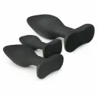 EasyToys Silicone Anal Training Plug Set – 3 Sizes – Black — Photo 4