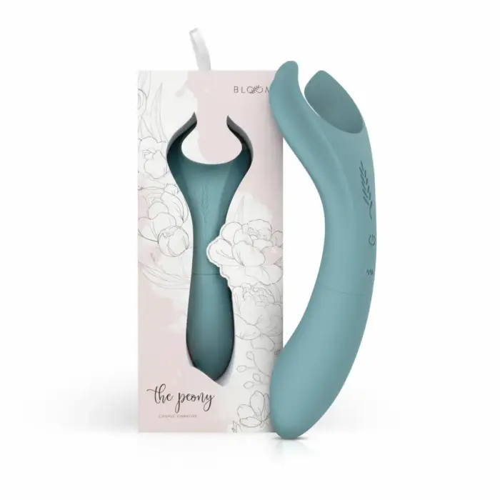Bloom Peony divpusējs pāru vibrators – zaļš