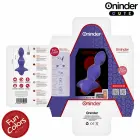 ONINDER Cute vibrējošs anālais spraudnis – 13.5 cm – Violets — Foto 6