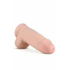 Blush AU NATUREL 2.75 Pounder – dual-density TPE dildo with suction cup – vanilla – 25 cm — Photo 3