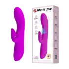 LyBaile Desirable Flirt 12 Function Air Pulse Clitoral Stimulator Vibrator – 20 cm – Pink — Photo 3