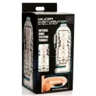 Milker TPE masturbaator koos munandipaela – läbipaistev Photo