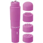 Glossy Kurt kompaktne mitme peaga massaažiseade – 10.7 cm (4.2″) – lilla — Foto 3