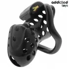 Addicted Toys Locked System Chastity Cage 10.5 cm (4.1″), Adjustable Rings — Photo 2