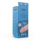 Dwane reālistisks dzīslains dildo ar piesūcekni – 30 cm (12″) – miesas krāsa — Foto 6