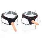 LoveToy – vibreeriv lihtne strap-on komplekt – 7,5-tolline dildo – TPE — Foto 7
