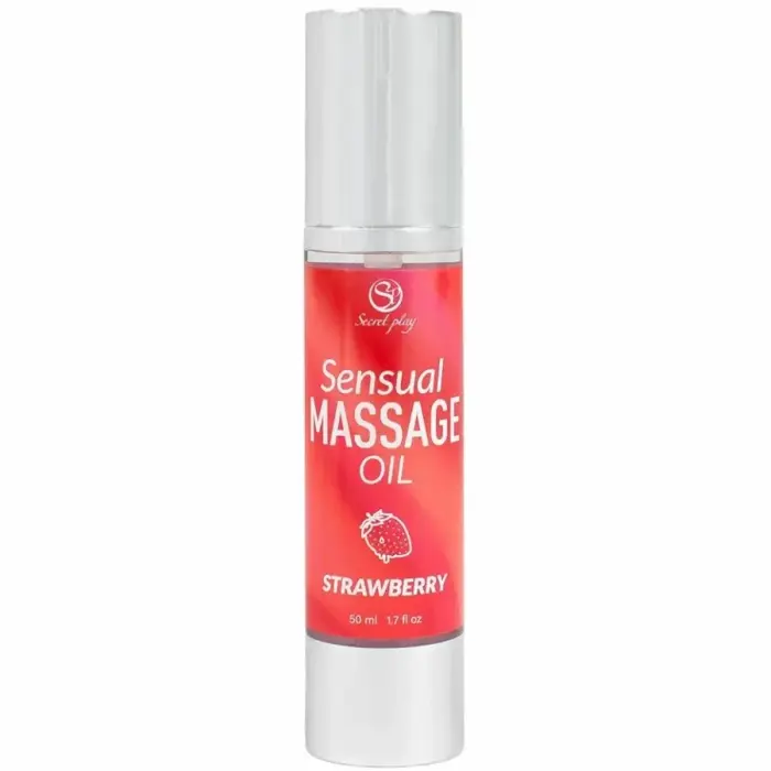 Secretplay maasika massaažiõli – 50 ml