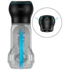Kiiroo PowerBlow+Pocket Crystal Stroker Interactive Blowjob Masturbator – Clear — Photo 2