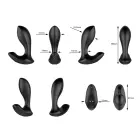 Nexus Duo Plug Remote Control Silicone System – 9.8 cm – Black — Photo 3