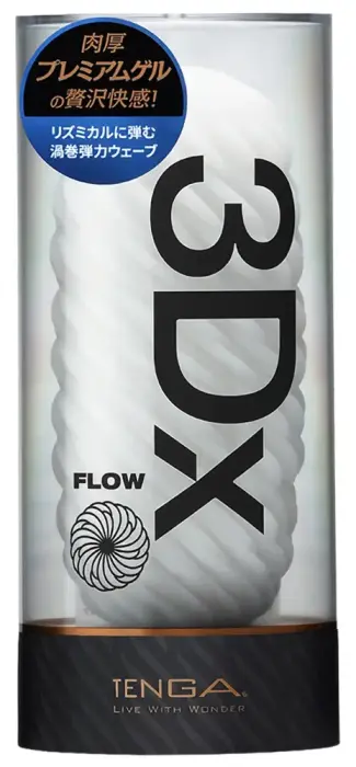 Tenga 3Dx FLOW Masturbator