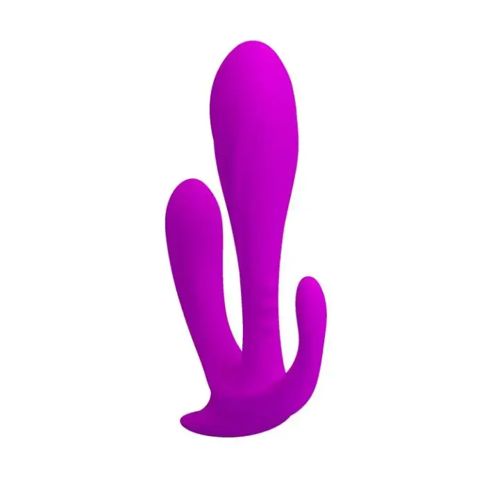PRETTY LOVE - EDGAR dildo – 18 cm – Rozā Foto 5