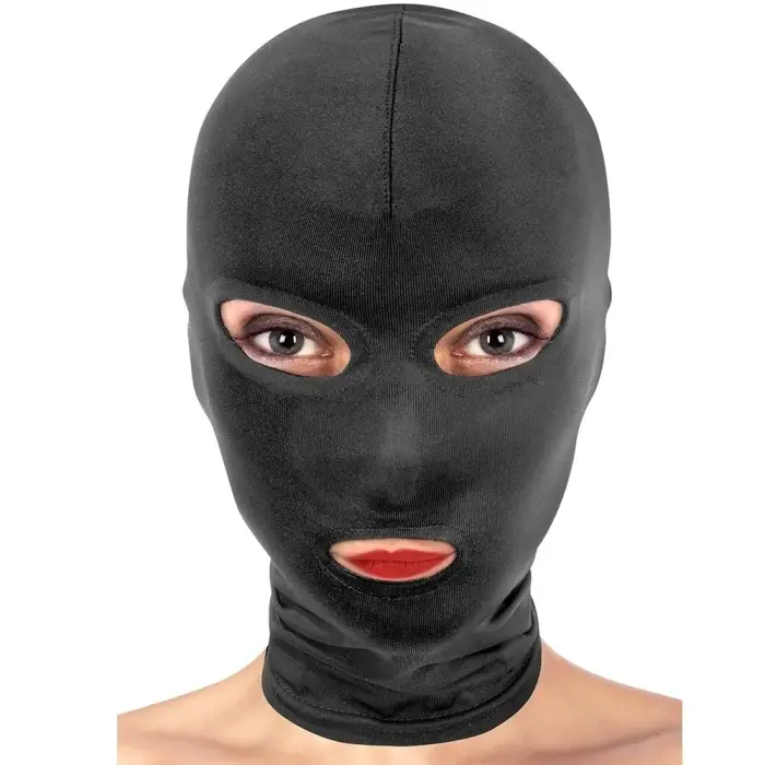 Fetish Tentation Spandex Fetish Mask – Black