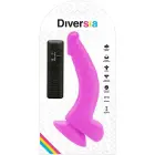Diversia Flexible Vibrating Dildo – 21.5 cm (8.5″) – Purple — Photo 6