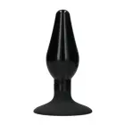 Interchangeable Rounded Butt Plug Set – L – 11 cm (4.33″) – Black — Photo 4