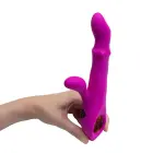 Ares vibrators ar kustību – 23 cm – rozā Foto 9