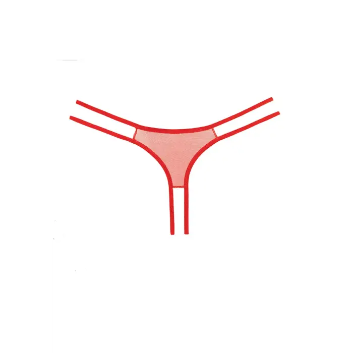 Sweet Honey pitsist aluspüksid – punased – üks suurus Photo