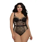 Dreamgirls Bodysuit – Black – 1X — Photo 2