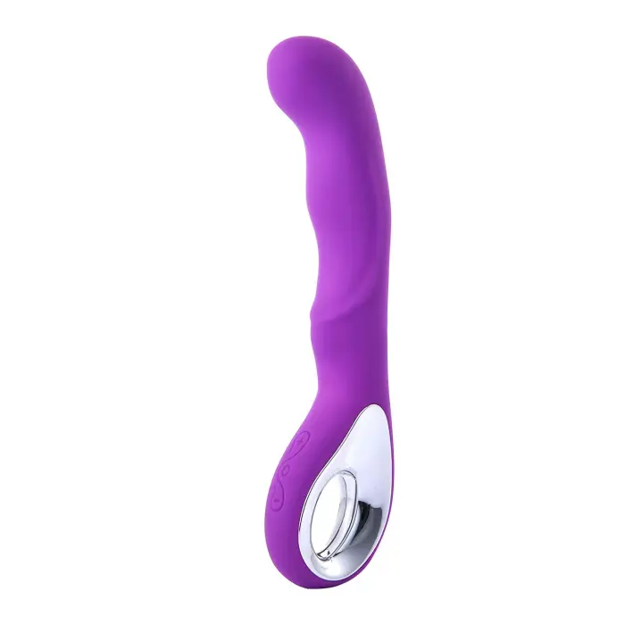 G taško vibratorius – 10 funkcijų – įkraunamas USB – violetinis
