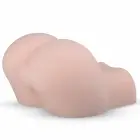 Michelle Lazara Mega Intimate Machine divu ieeju TPR anatomiskais modelis – 27 cm – miesas krāsa — Foto 5