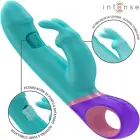 INTENSE Monica Dual-Action Vibrator – 22.5 cm (8.85″) – Blue — Photo 1