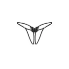 Isseme open crotch thong with beads – 2XL/3XL — Photo 6