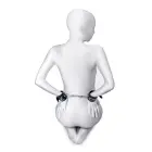 Anonymo handcuffs, PU leather, black Photo