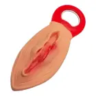 Kinky Pleasure DS014 vulvas formas pudeļu attaisāmais – zelta — Foto 3