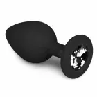 EasyToys Diamond Plug – M – Black — Photo 1