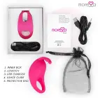Moressa Brad Premium Silicone Rechargeable Intimate Ring – Pink — Photo 9