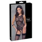 Cottelli BONDAGE Body Black Lace & Matte Details with Arm Restraints – L — Photo 1