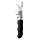 Playboy Bunny on the Go – компактный вибратор с дорожным чехлом – розовый — Фото 3
