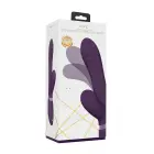 Tani pirksta vibrators ar pulsa viļņu stimulāciju – violets — Foto 1