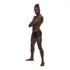 Male Power Landing Strip Mini Short – S Photo