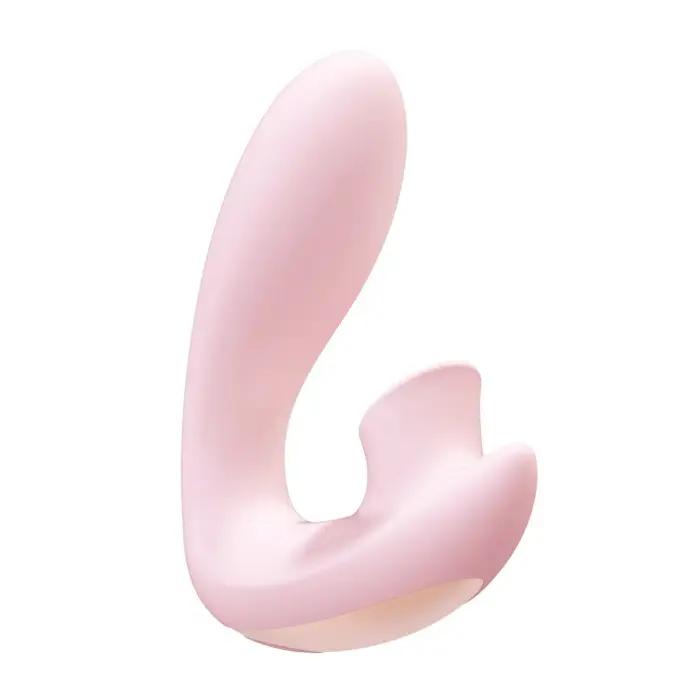 Desirable elastīgs gaisa pulsa vibrators – rozā Foto 10