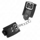 KINK нейлоновые фиксаторы для запястий – чёрные, регулируемые с кожаным ремешком 19-29cm — Фото 2
