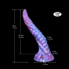 Kiotos Monstar Beast dildo – 28 cm (11″) – Daudzkrāsains — Foto 8