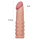 Add 2" Pleasure X Tender uzmava – miesas krāsa — Foto 5