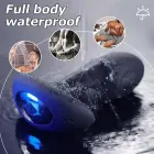 Dual Tapping vibruojantis analinis kištukas – USB įkrovimas Photo