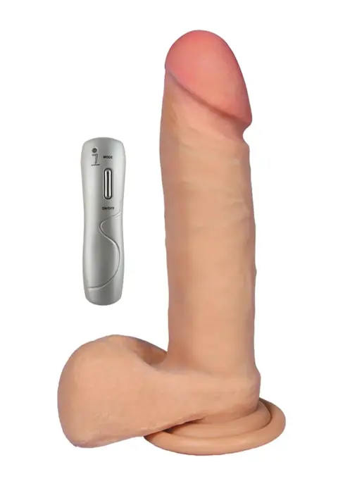 LOVECLONEX HEFAJSTOS вращающийся реалистичный вибратор – 18 cm (7″)