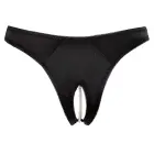G-String with Pearls – Black – L — Photo 6