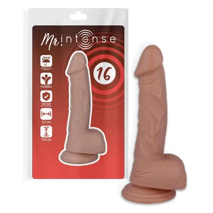 Mr Intense Classic Model 16 anatoomiline dildo – 19.6 cm (7.7″) – nahavärv