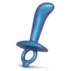 b-Vibe Thumb Silicone Prostate Plug – простатическая пробка – силикон – чёрный – 12,7 см — Фото 3