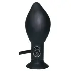 True Black Vibrating Anal Plug – 17 cm (6.7″) — Photo 4