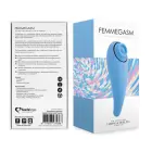 FeelzToys FemmeGasm dubultā motora vibrators – 14 cm (5.5″) – zils — Foto 2