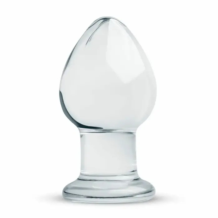 Glas No. 26 – läbipaistev klaasist anaalkork – M